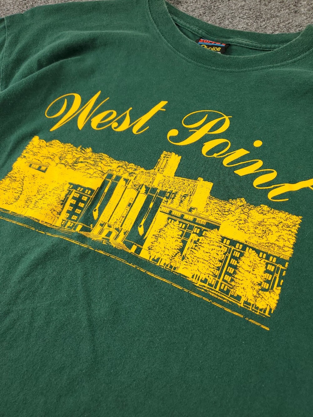 Vintage 90s West Point Military Academy T Shirt XL Script Spellout Graphic USA - Picture 6 of 8